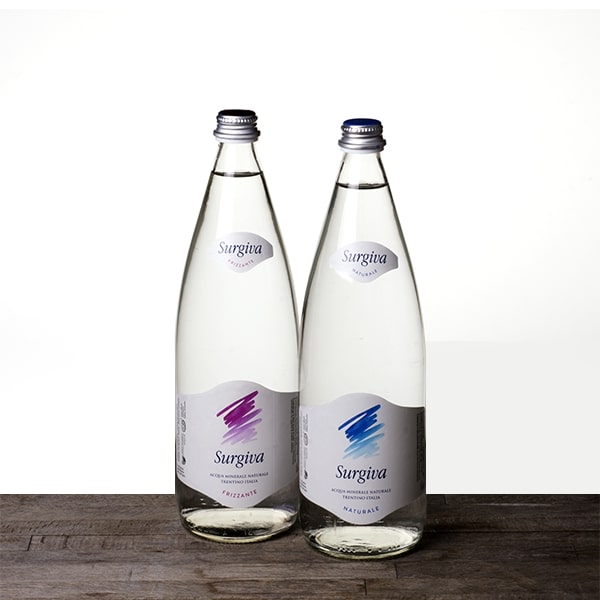 Acqua Surgiva 1 litro Casse da 12 bottiglie di vetro