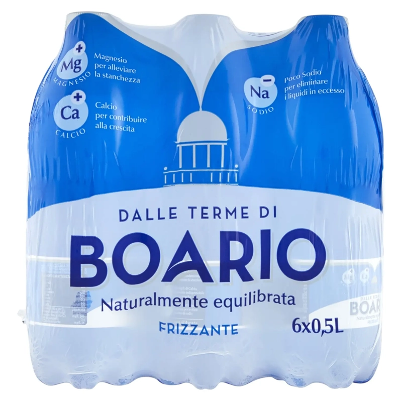acqua boario frizzante 0,5 lt