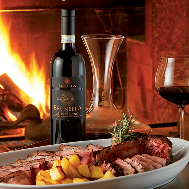 brunello di montalcino e carne