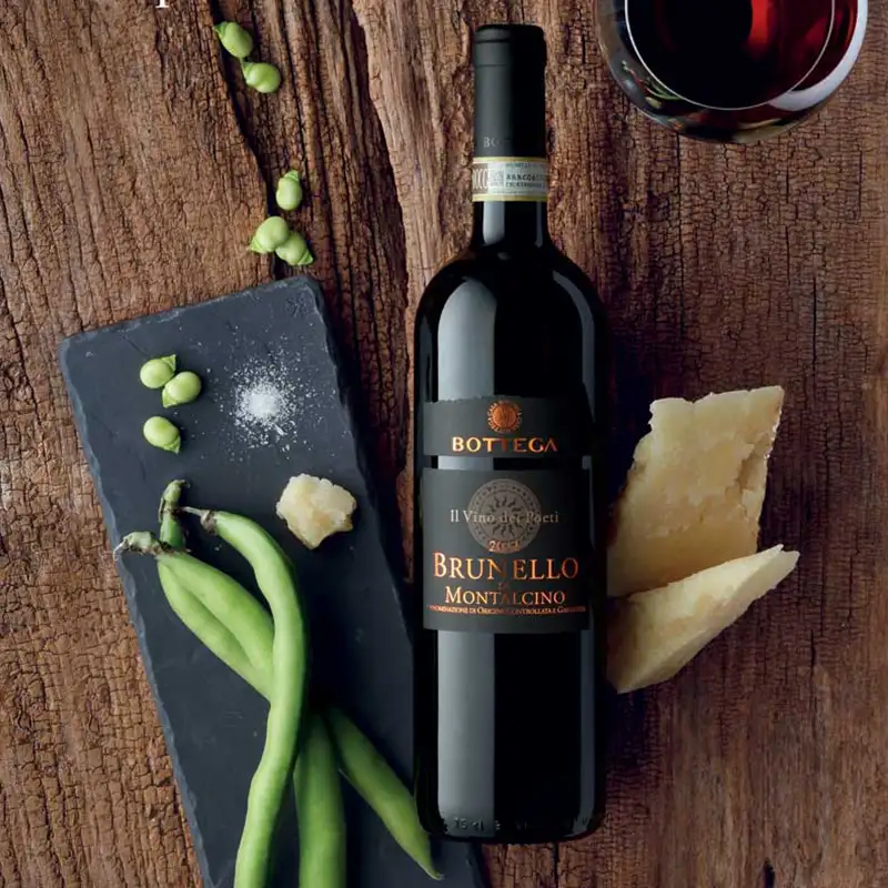 brunello di montalcino e formaggio stagionato